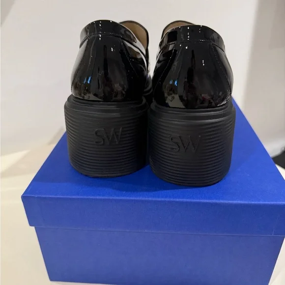 Stuart Weitzman New in Box SOHO Patent Leather 11B - Picture 4 of 5